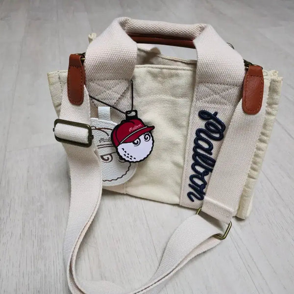 [BUNJANG] Malbon 100% Cotton Tote Bag / 말본 면100%천토트백,카트백(상태굿)