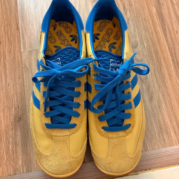 [BUNJANG] Adidas SL 72 Yellow/Blue 260 / S급) 아디다스 SL 72 옐로우/블루 260