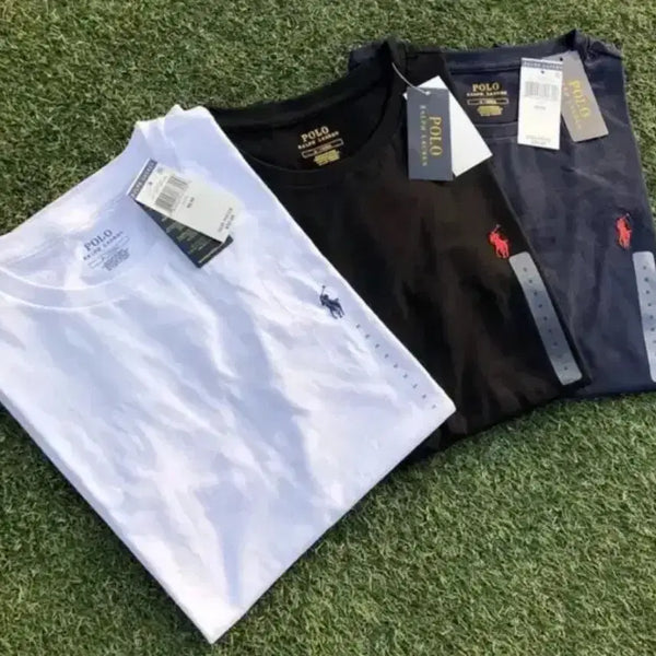 [BUNJANG] Polo Ralph Lauren Short Sleeve T-Shirt (White, Black, Navy) / (정품/새상품)폴로 랄프로렌 반팔 티셔츠 화이트/블랙/네이비