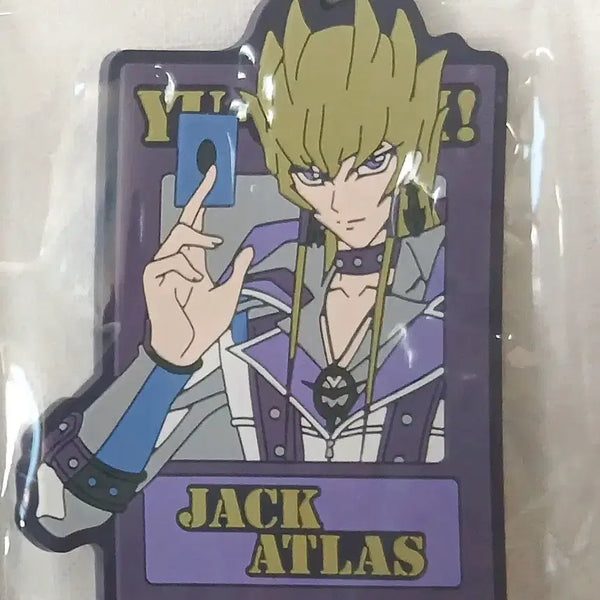 [BUNJANG] Yu-Gi-Oh! Jack Atlas Die-Cut Rubber Strap / 유희왕 잭 아틀라스 다이컷 러버스트랩