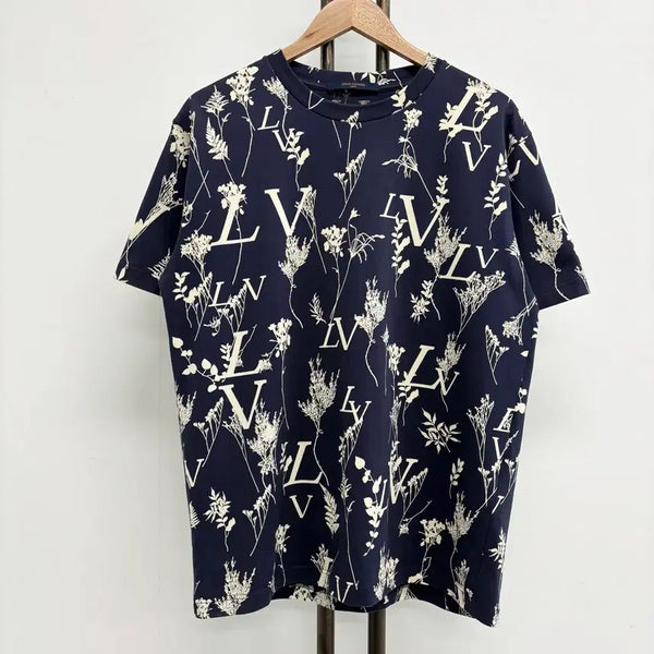 [BUNJANG] Louis Vuitton LV Logo Short Sleeve T-Shirt / [L]루이비통 LV로고 반팔티