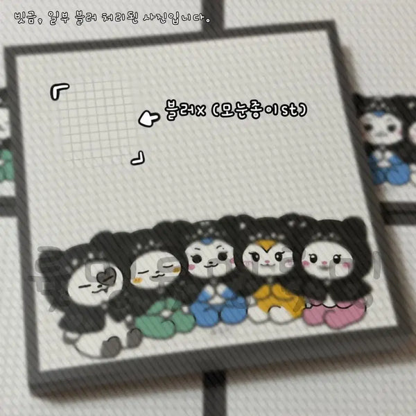 [BUNJANG] ITZY Twinz Memo Pad & Sticker Set / [2set 남음/판매] 있지(ITZY) 트윈지 메모지&스티커 비공굿
