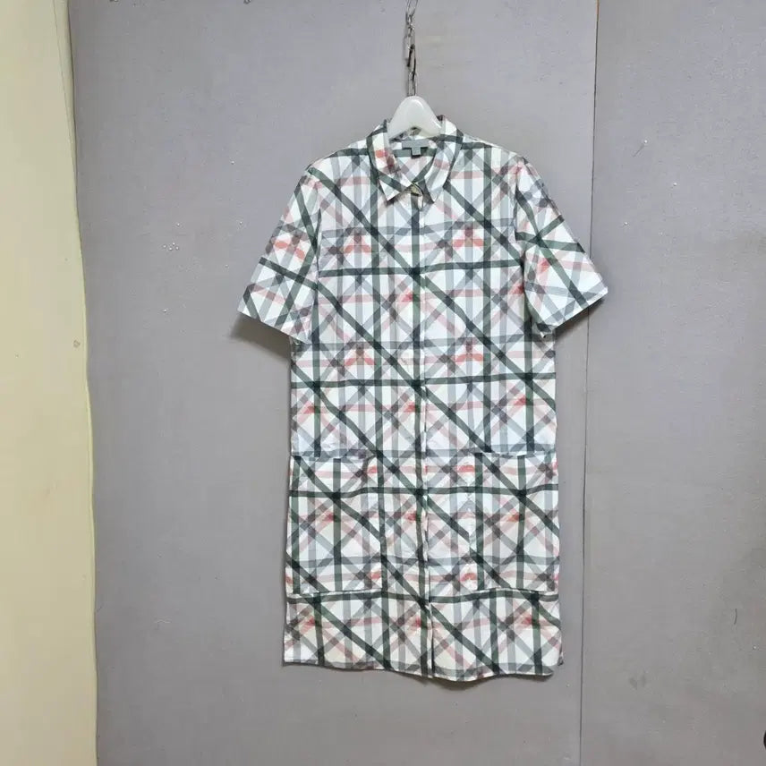 [BUNJANG] COS Checked Midi Dress with Pockets / COS 코스 큰주머니 체크원피스 40  n5504