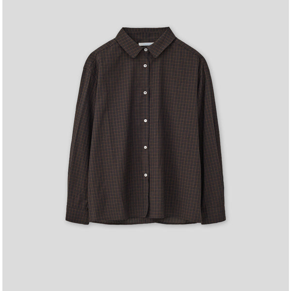 [BUNJANG] TANNAT Cozy Check Shirt Scrunchie Set / TANNAT Cozy check shirt scrunchie set