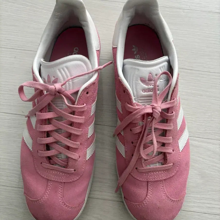 [BUNJANG] Adidas Gazelle Pink Women's Shoes / 아디다스 가젤 핑크 240 (245권장)