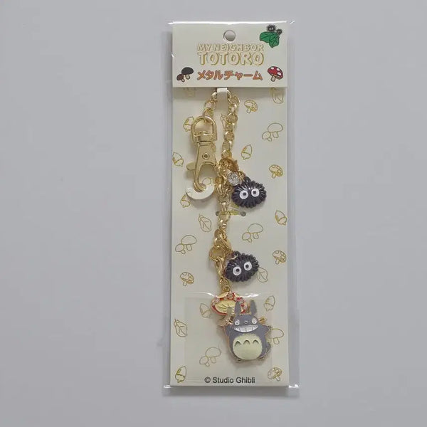 [BUNJANG] Studio Ghibli Classic My Neighbor Totoro Metal Keychain (Soot Sprite/Totoro) / 지브리 고전 토토로 메탈 키링 (먼지/토토로)