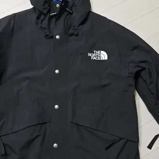 [BUNJANG] The North Face Hooded Black Men's Hiking Jacket (Size 100) / 노스페이스 쟈켓