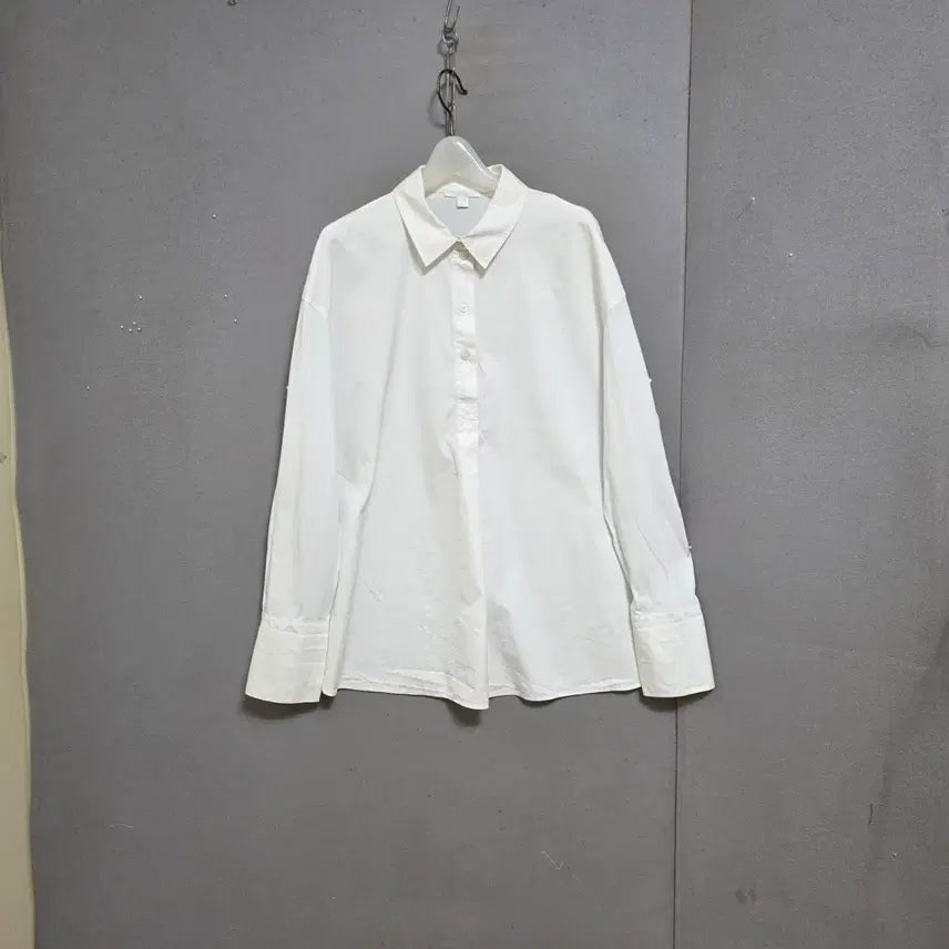 [BUNJANG] COS Colorblock Oversized Fit Blouse / COS 코스  티셔츠배색  박시핏블라우스 n5509
