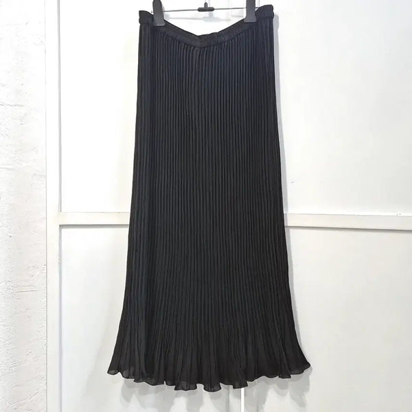 [BUNJANG] Pleated Long Skirt / japan 플리츠 롱 스커트