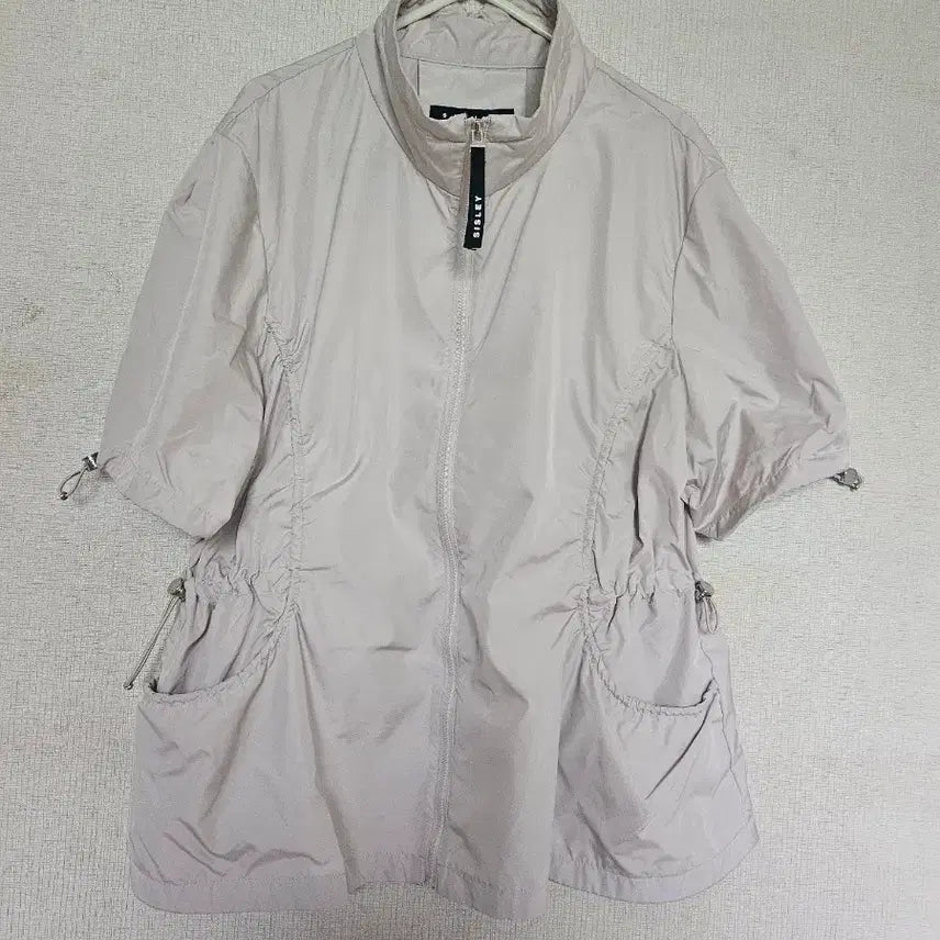 [BUNJANG] Sisley Short Sleeve Short Jacket Ivory / 시슬리 반팔 숏 자켓 아이보리