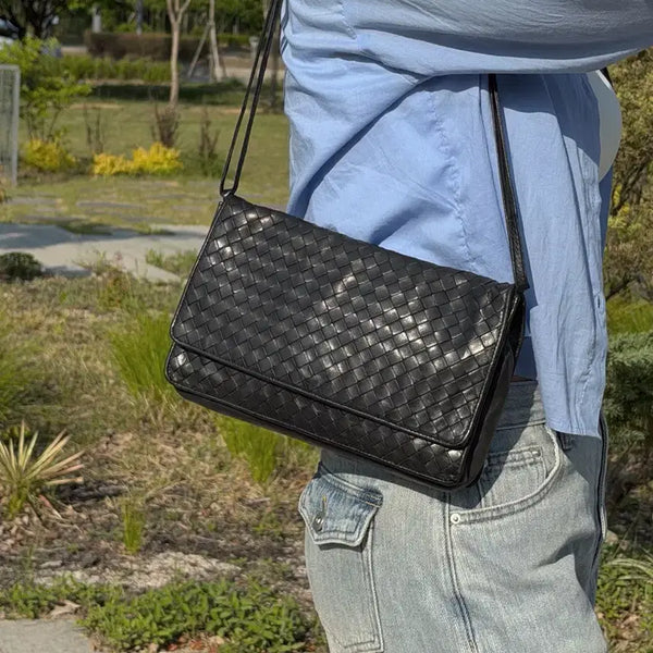 [BUNJANG] Bottega Veneta Intrecciato Cross Shoulder Bag / [2way!!]보테가베네타 인트레치아토 크로스 숄더백
