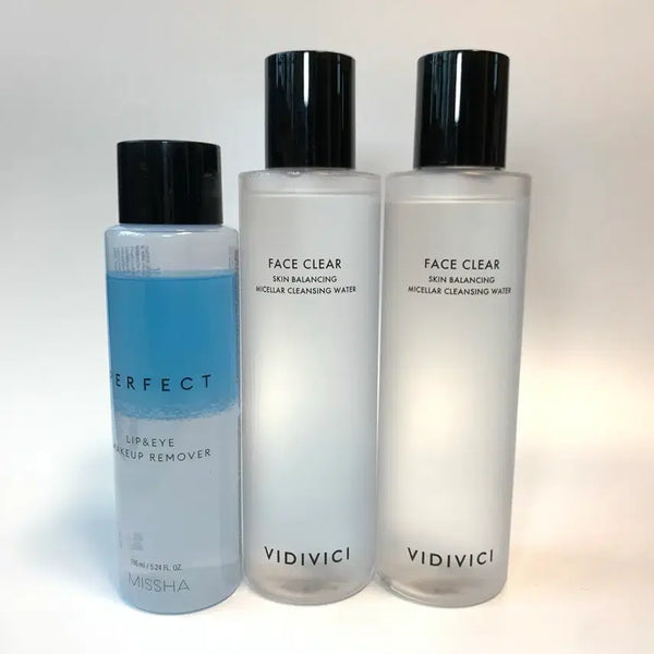 [BUNJANG] VIDIVICI Cleansing Water & MISSHA Lip & Eye Remover Set / 비디비치 클렌징워터 + 미샤 립앤아이 리무버 일괄 1차세안제