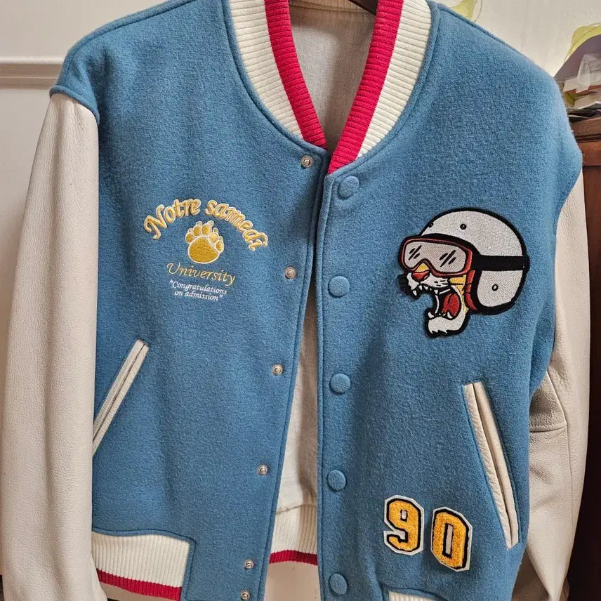 [BUNJANG] STU Varsity Jacket Size M / stu 바시티 m사이즈