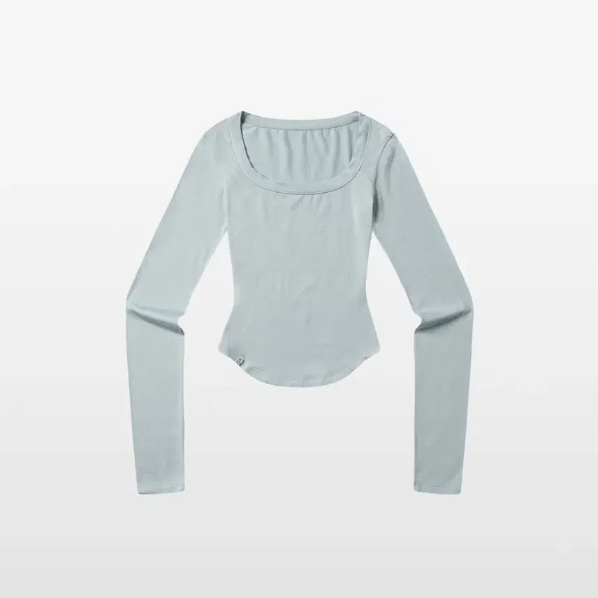 [BUNJANG] Kim Seoul Soft Curved Long Sleeve Apple Mint / 새상품) 킴서울 소프트커브드 롱슬리브 애플민트