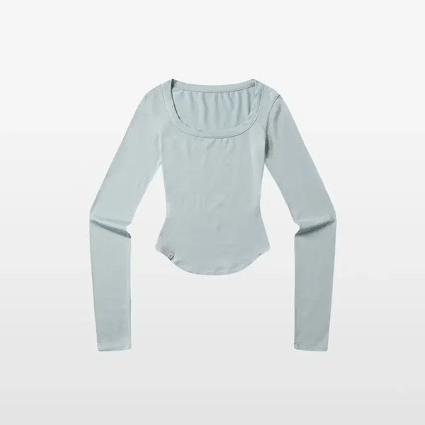 [BUNJANG] Kim Seoul Soft Curved Long Sleeve Apple Mint / 새상품) 킴서울 소프트커브드 롱슬리브 애플민트