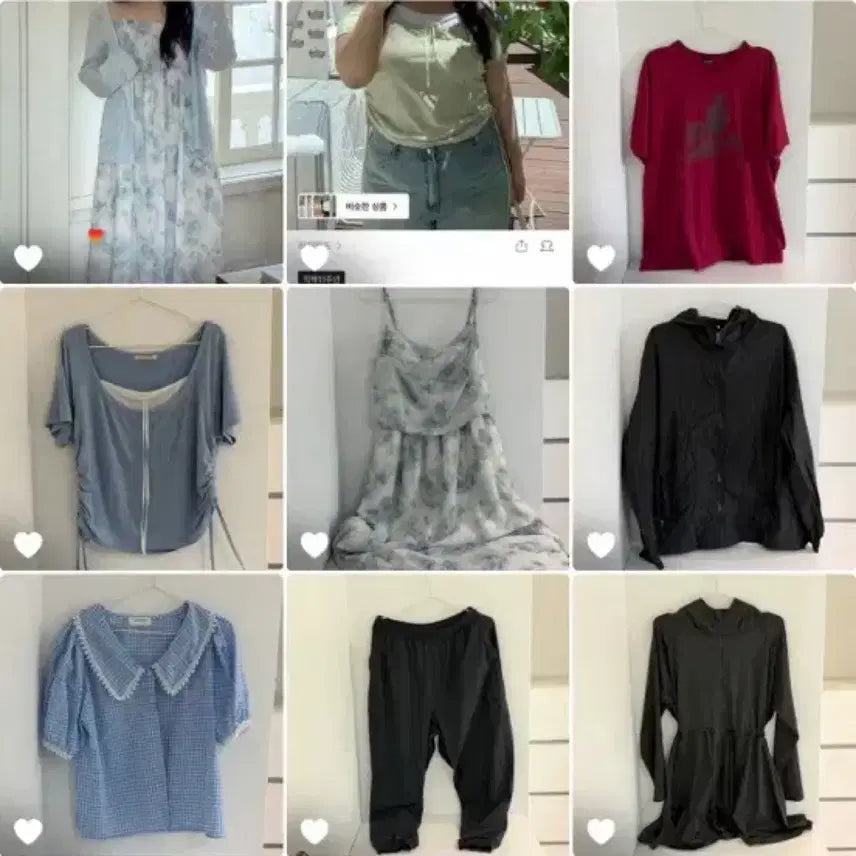 [BUNJANG] Eblin Koringd, Alldelli, Rich Mood, What The, Petunie, Avely Summer/Fall Apparel Bundle / (2)이블렛 베링드, 올델리, 리치무드 왓더, 페투니, 에이블리 통통