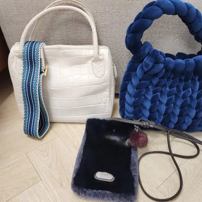 [BUNJANG] Fur Bag Bundle Set / 가방 정리합니다. 3종 일괄