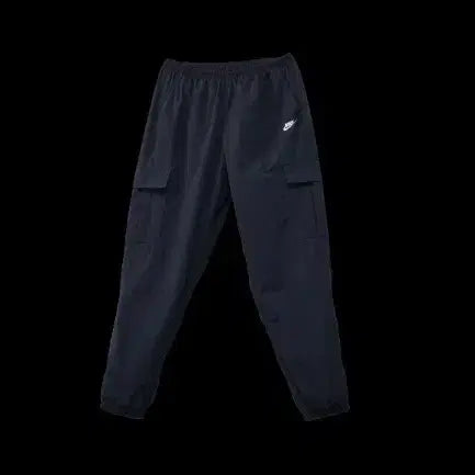 [BUNJANG] Nike Men's 2025 Woven Cargo Pants Black / 남성 2025 상태양호 나이키 바스락 검정 우븐 포켓 카고 바지 여름