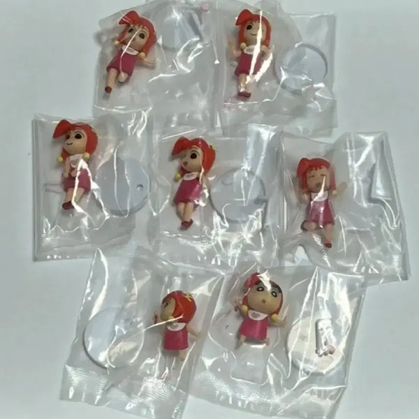 [BUNJANG] Moe P.I. Crayon Shin-chan Figure 7-Piece Full Set (Includes Hidden Chul-su) / 짱구 모에피 피규어 7종 풀세트 히든 철수 포함