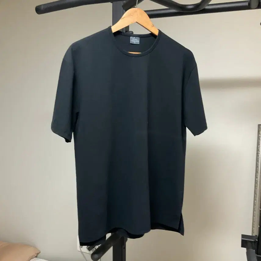 [BUNJANG] U-PING Oversized Crewneck Short Sleeve T-Shirt Black / [L] 유핑(U-PING) 오버핏 크루넥 반팔 티셔츠 블랙