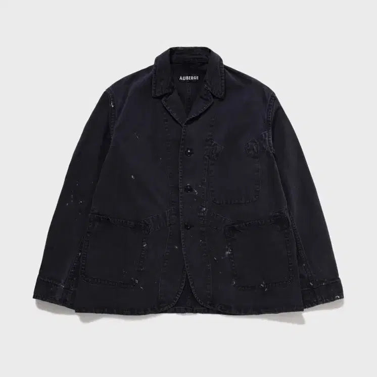 [BUNJANG] Auberge Work Jacket Navy Size 44 / 오베르쥬 워크자켓 44 네이비