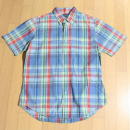 [BUNJANG] Ralph Lauren Plaid Shirt L / 랄프로렌 체크 남방셔츠 L /SS_580