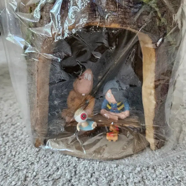 [BUNJANG] Gegege no Kitaro Yokai Cave Stump Light Stand Official Figurine / 초레어 게게게의 키타로 요괴 동굴 그루터기 정품 라이트 스탠드 조명
