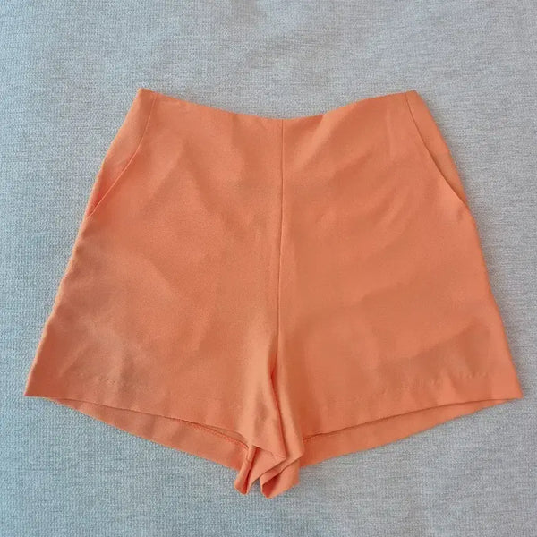 [BUNJANG] BAZAAR Creation Orange M-Size Polyester Shorts / (새상품)BAZAAR creation 오렌지색 M사이즈 숏팬츠 반바지