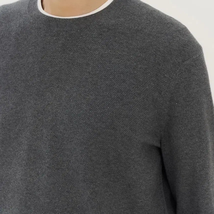 [BUNJANG] Theory 26ss Men's Knit Charcoal XL / 띠어리 26ss 니트 XL