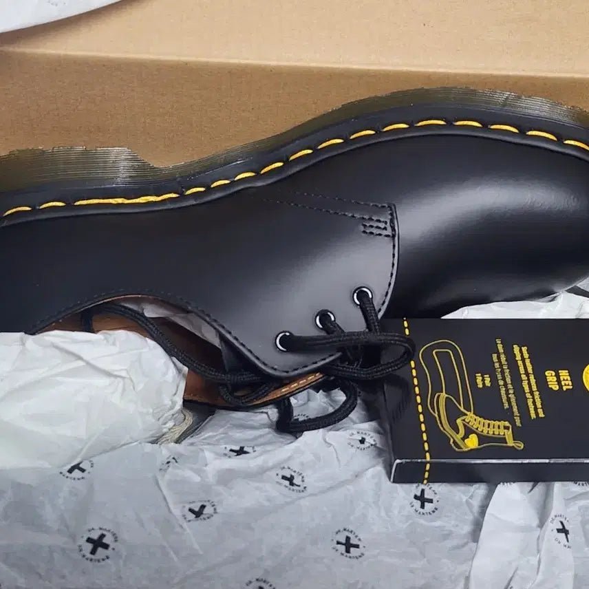 [BUNJANG] Dr. Martens 1461 Smooth Leather Derby Shoes Black / 닥터마틴1461스무스 260 블랙 새제품