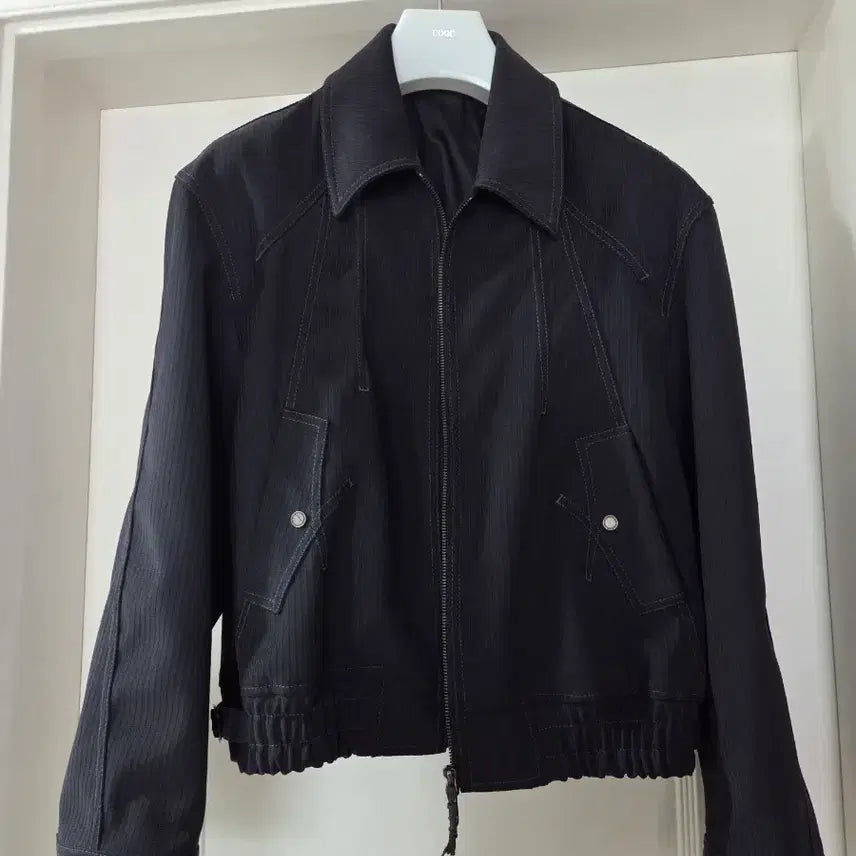 [BUNJANG]  Elwood Wayne Stitch Jacket Size 48 / 엘무드 웨인 스티치 자켓 48사이즈
