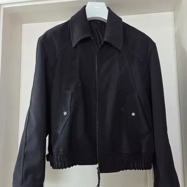 [BUNJANG]  Elwood Wayne Stitch Jacket Size 48 / 엘무드 웨인 스티치 자켓 48사이즈