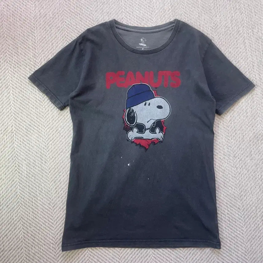 [BUNJANG] Charles Schulz Peanuts Fading T-Shirt / 찰스슐츠 피너츠 페이딩 반팔티셔츠
