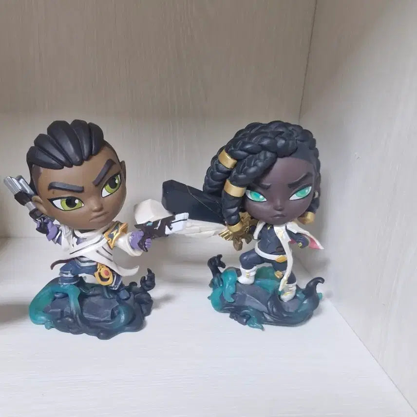 [BUNJANG] League of Legends Lucian & Senna Figure Set / 롤 리그오브레전드 루시안 세나 피규어 세트