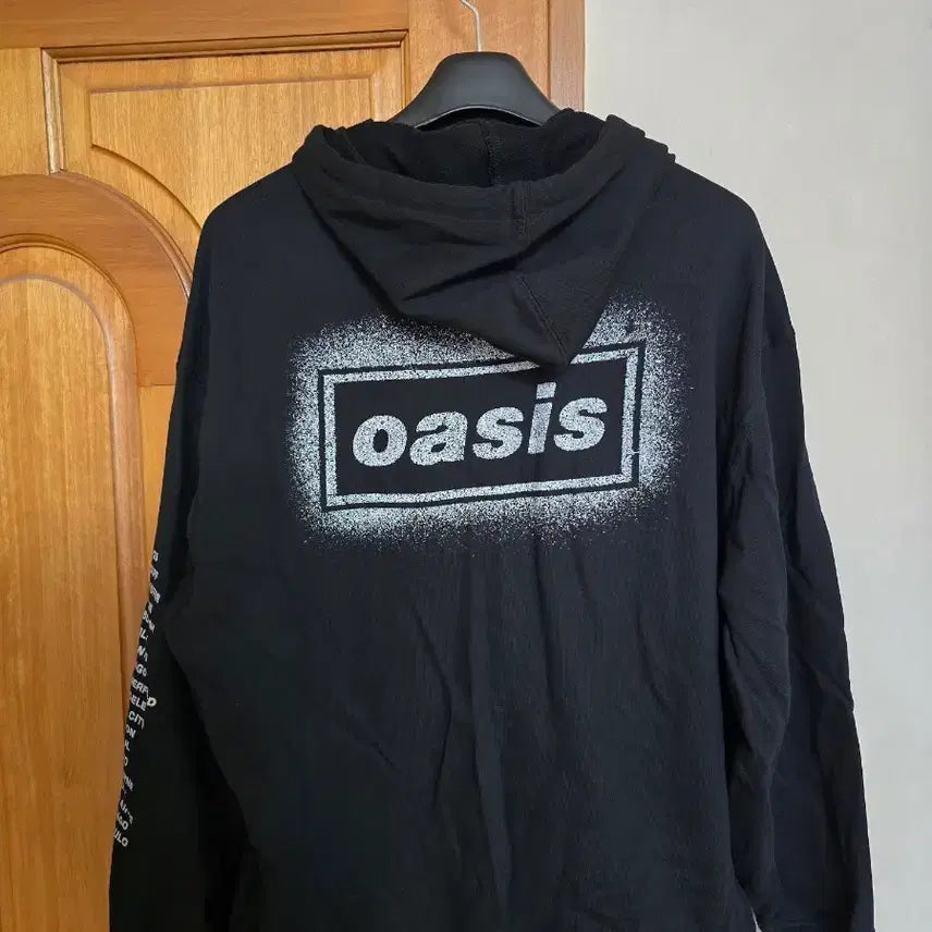 [BUNJANG] OASIS Live '25 Tour Commemorative Hoodie / OASIS 오아시스 live '25 투어기념 후드티