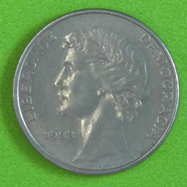 [BUNJANG] 1983 Portugal 25 Escudo Coin / 1983년 포르투칼 25에스쿠도 동전 M2990