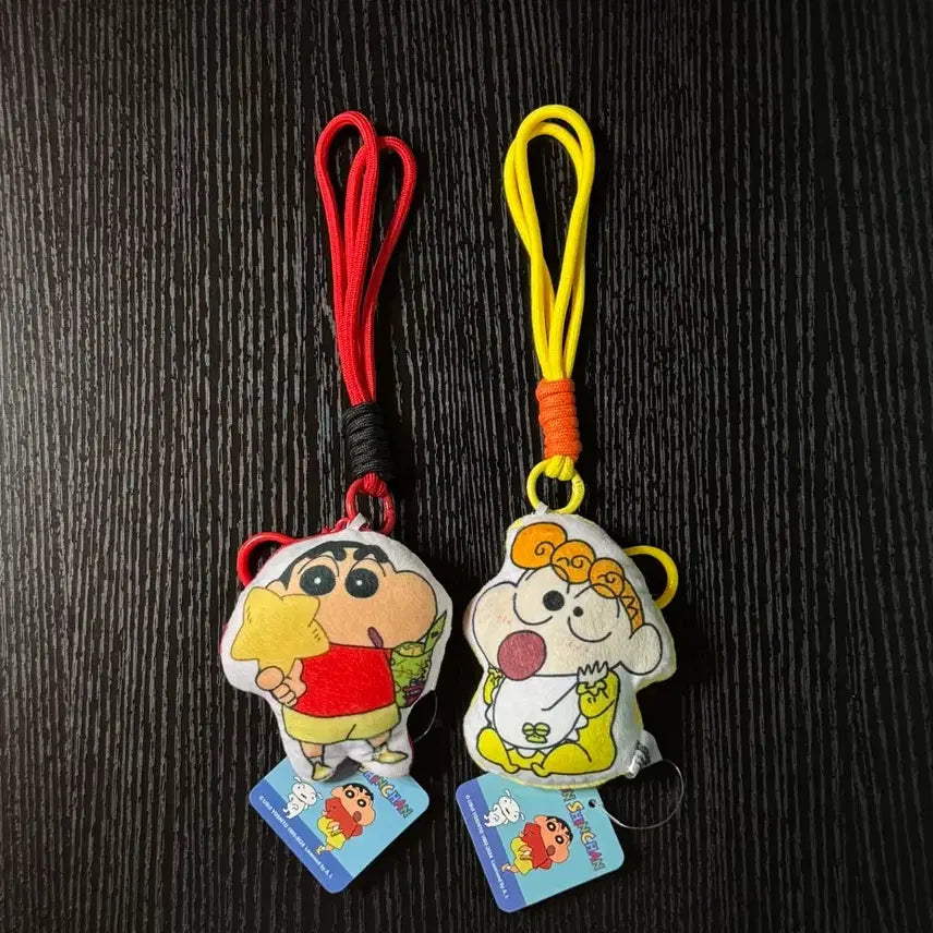 [BUNJANG] Crayon Shin-chan Chocobi & Shin-chan Doll Keychain Set / [일괄] 초코비짱구 + 짱아 짱구는못말려 쿠션 인형 키링