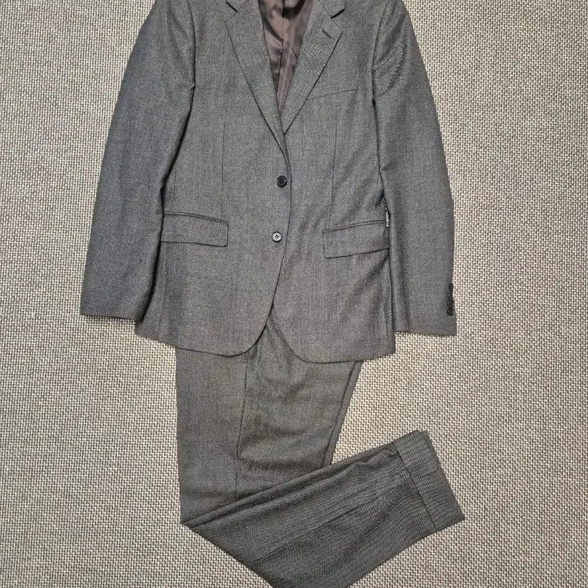 [BUNJANG] MI SUIT Italian Reda Fabric Birdseye Pattern Men's Suit / MI SUIT 이탈리아 레다원단 버드아이 패턴 남자 정장
