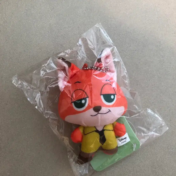 [BUNJANG] Disney Zootopia Nick Wilde Plush Keychain / 디즈니 정품 주토피아 닉 와일드인형 키링