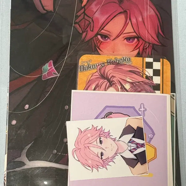 [BUNJANG] Kohaku Cafe Postcard & Sticker Unofficial Goods Set / 코하쿠 생카 엽서, 스티커 비공굿