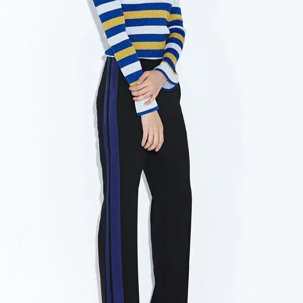 [BUNJANG] Lucky Chouette Knit Turtleneck T-Shirt / 럭키슈에뜨 니트 목폴라 티셔츠