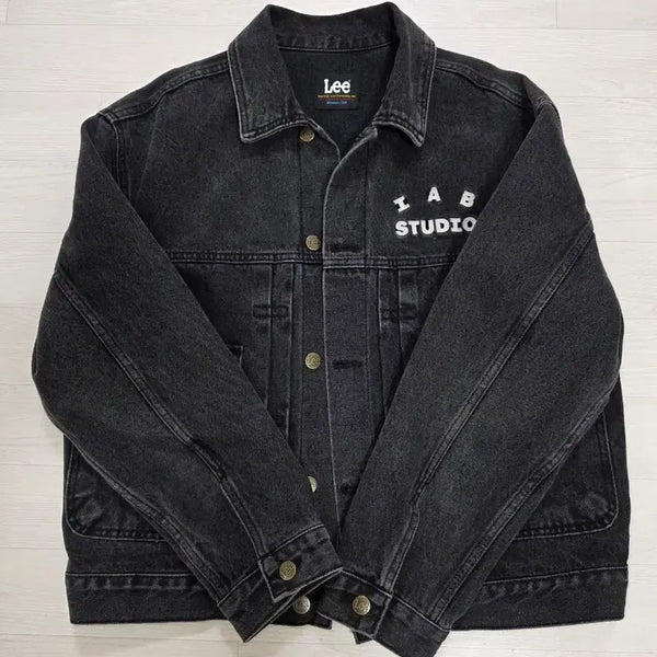 [BUNJANG] IAB STUDIO x Ri Denim Jacket Black / 아이앱 x 리 데님 자켓 블랙