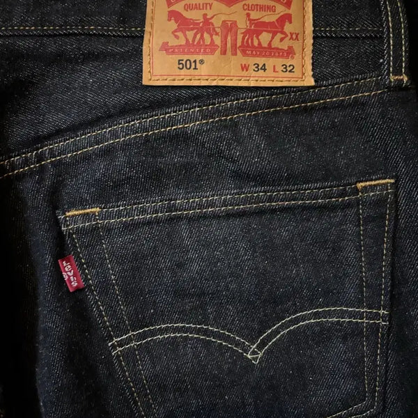 [BUNJANG] Levi's 501 Black Jeans W34 L32 / 리바이스 501 W34 L32