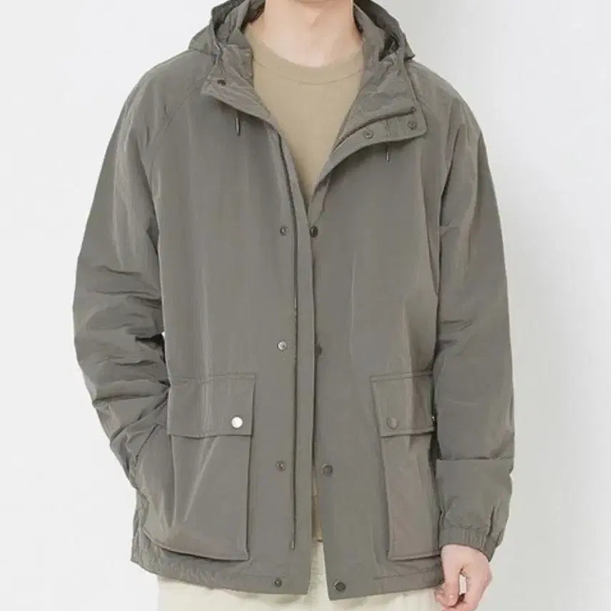 [BUNJANG] KOLON Epigram Windbreaker Khaki M Size / 코오롱 에피그램 바람막이 카키 팝니다