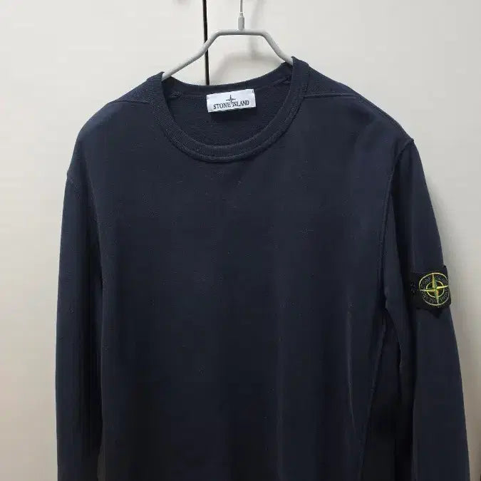 [BUNJANG] Stone Island Sweatshirt Navy L / 스톤아일랜드 맨투맨 네이비 L 새상품