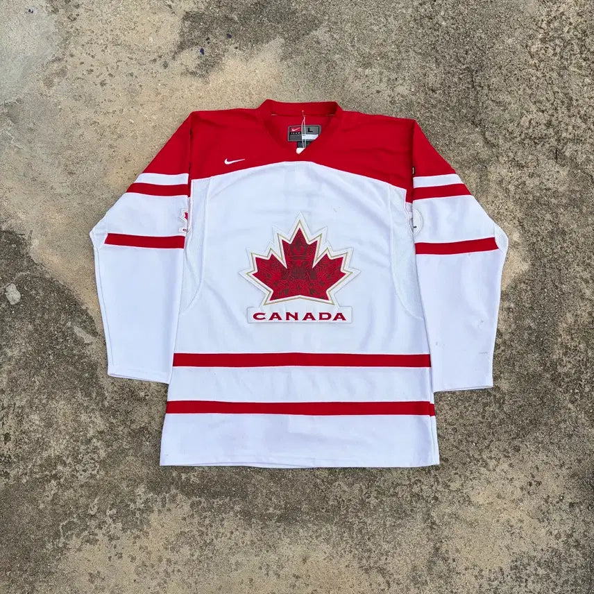 [BUNJANG] Nike 2010 Vancouver Olympics Canada National Team Jersey L / 2010 나이키 NHL 벤쿠버 올림픽 캐나다 국대 유니폼 져지 L