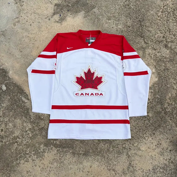 [BUNJANG] Nike 2010 Vancouver Olympics Canada National Team Jersey L / 2010 나이키 NHL 벤쿠버 올림픽 캐나다 국대 유니폼 져지 L