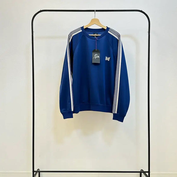 [BUNJANG] Needles Royal Blue Track Sweatshirt XL / 니들스 로얄블루 맨투맨 트랙맨투맨 XL사이즈 ( A2294 )