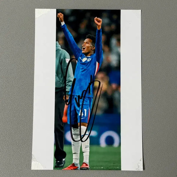 [BUNJANG] Chelsea Esteban Cambiasso Signed 4x6 Photograph / [급처 할인] 첼시 에스테방 싸인 판매합니다.