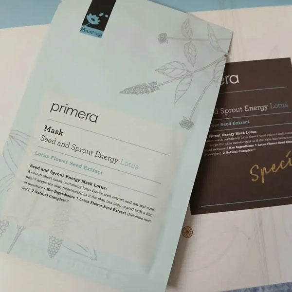 [BUNJANG] Primera Lotus Energy Mask Set (40 Sheets Total) / 프리메라 마스크팩 30매+10매 추가증정